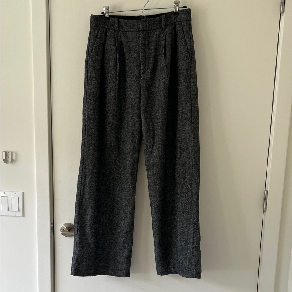 GAP 365 High Rise Trouser - herringbone